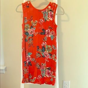 Floral summer dress gently worn